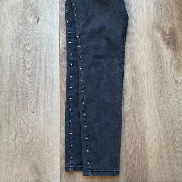 Garage High Waisted Studded Skinny Jeans - Picture 5 of 5